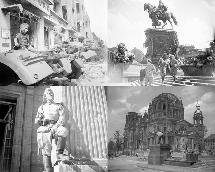 Повседневная жизнь Берлина в июле 1945 года (26 фото)