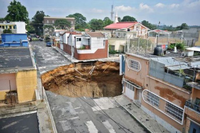 Insane Damage From Sinkholes