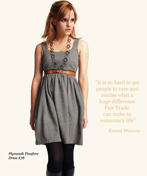 Emma Watson Endorsed Fair Trade Fashion