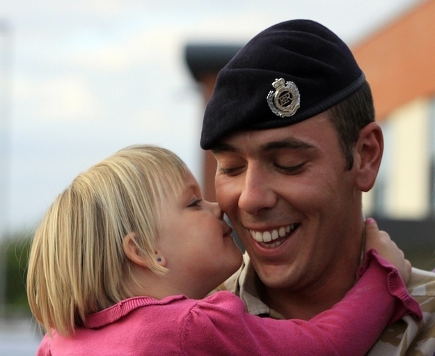 Heartwarming Photos Of Military Families Reunited