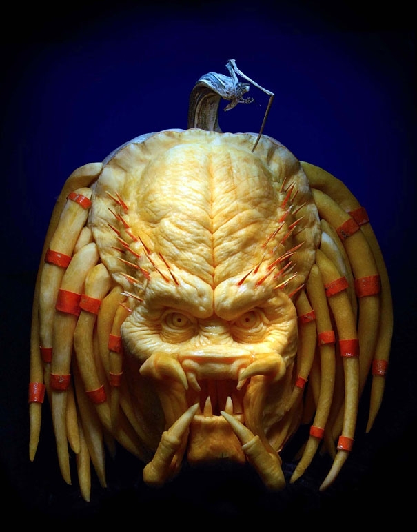 Amazing Pumpkin Carvings by Ray Villafane 