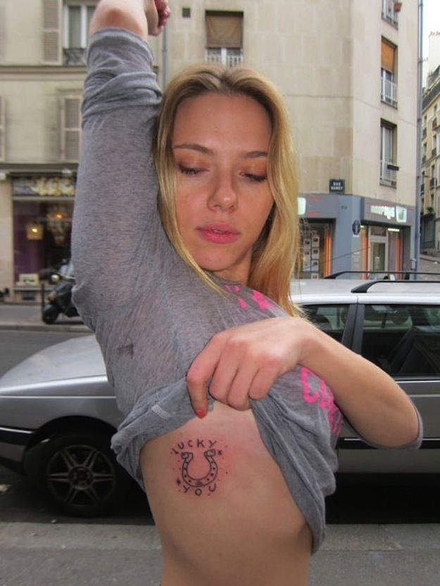 Scarlett's New Tattoo