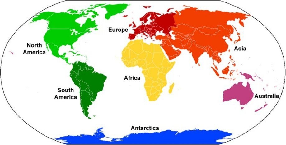 The highest point on every continent &gt;Super cool!