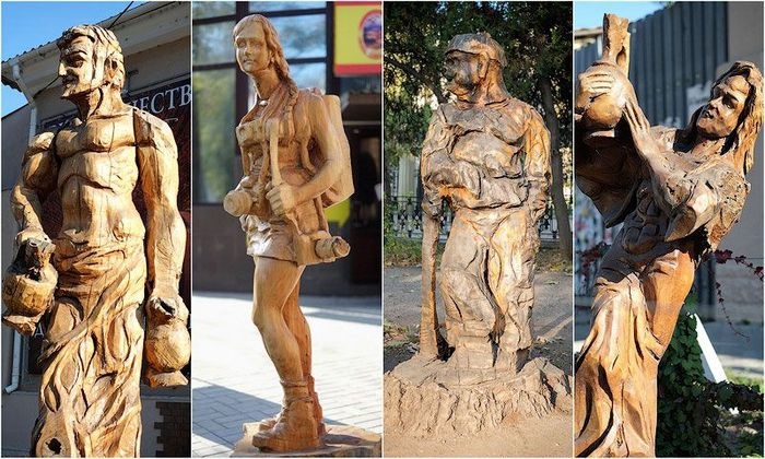 Sculptures Made of Wood 