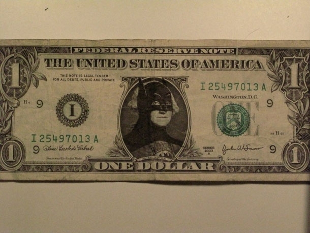 US Currency Defaced &amp; Recreated 