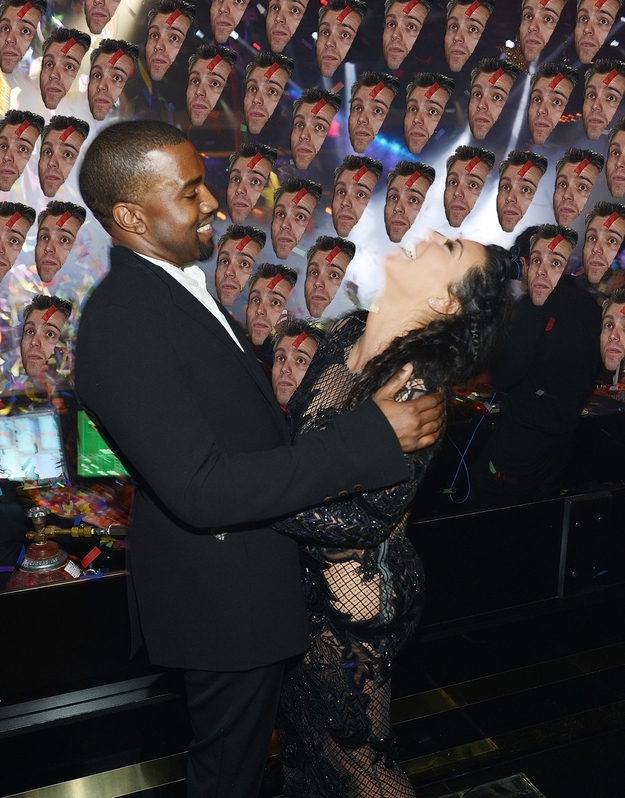 Kim And Kanye's New Years Pic Was Killed
