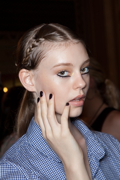 Backstage at Marchesa: Get the Look