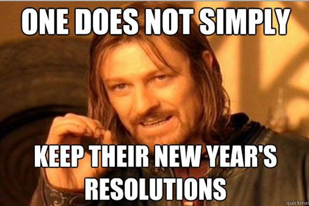 New Year’s Resolution Memes to Make You Feel Better