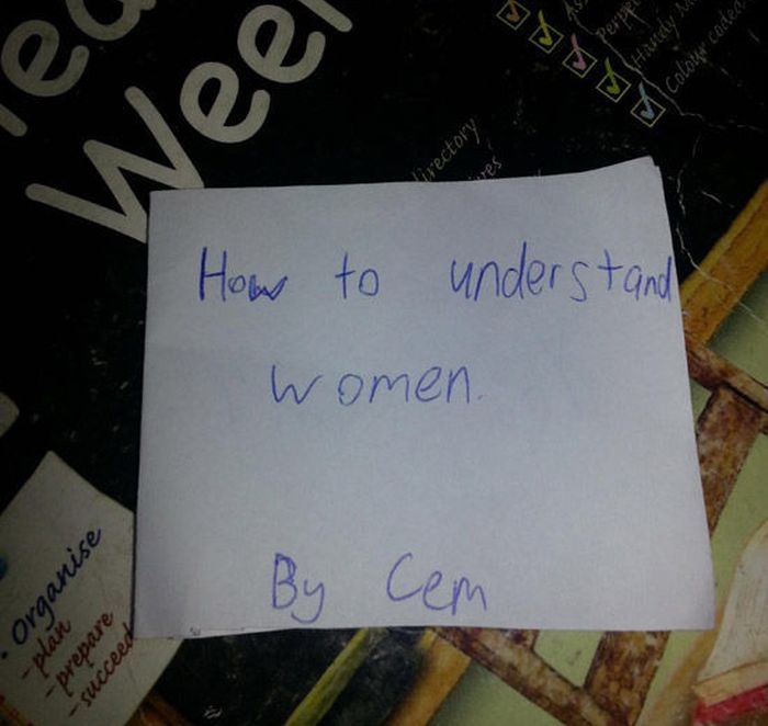 A 12 Year Old’s Guide to Understanding Women 