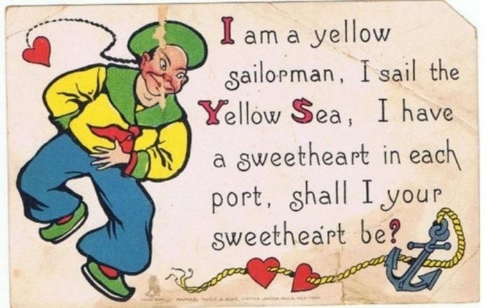 Unbelievably Racist Antique Valentine's Day Cards