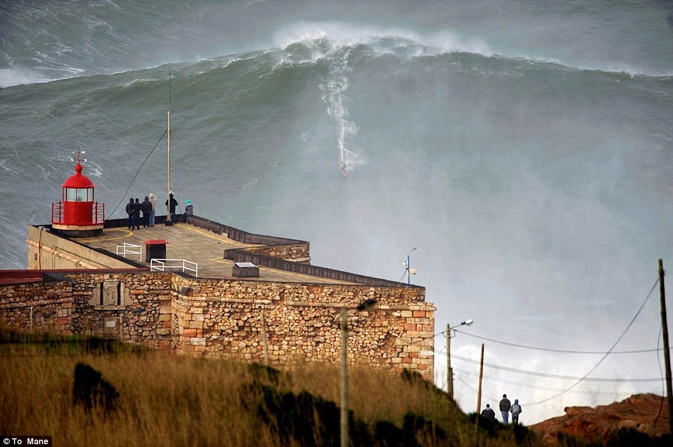 Surfer Catches the Biggest Wave Ever