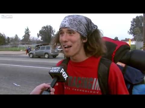 Homeless Hitchhiker Saves a Life and Meets 'Jesus'