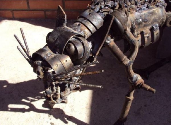 Scrap Metal Cat 