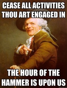 Joseph Ducreux: Tho art not Worthy!