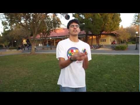 Sir Ravi Can Solve A Rubik's Cube While Juggling