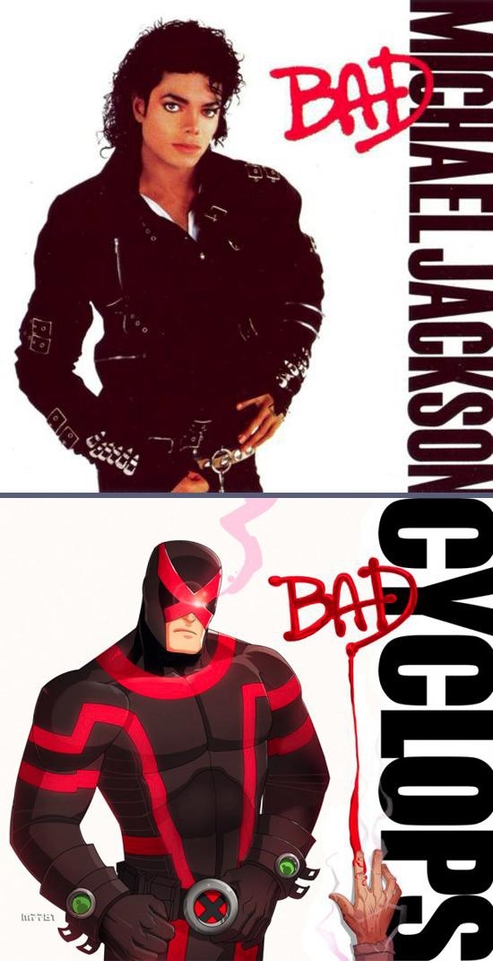 Superhero Album Covers