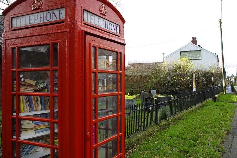 Britain’s Telephone Box Libraries