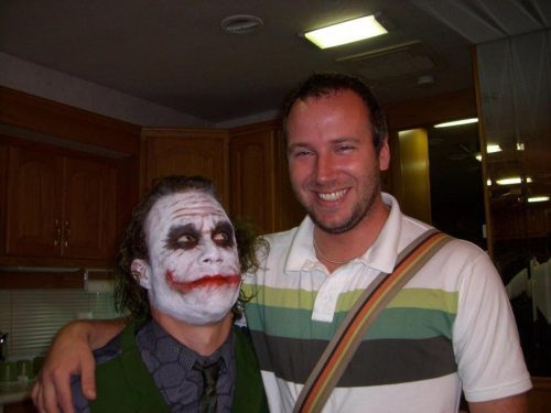 Behind The Scenes of "Dark Night" - Heath Ledger 