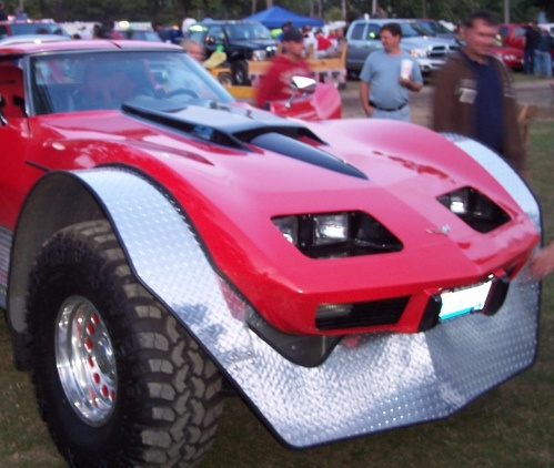 Corvette 4-wheeler!! I Want One, Amazing 