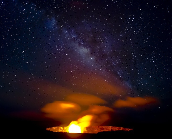 Colorblind Photographer Sean King Captures Magical Lava Flows