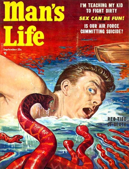 Outlandish Covers From 'A Man's Life' Magazine 