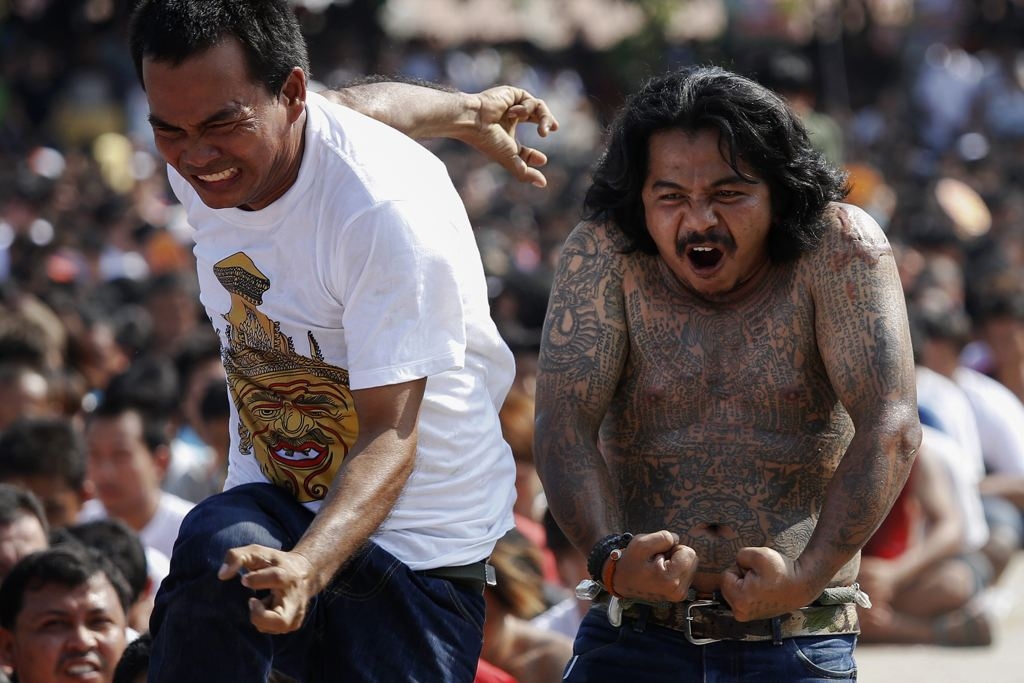 Tattoos And Trances At 'Magic' Festival In Thailand  