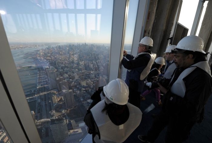 The View From The 100th Floor Of One World Trade Center 