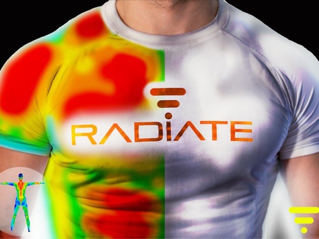 Want To See Which Muscles You're Working At The Gym? Radiate Shirt Will Light The Way.