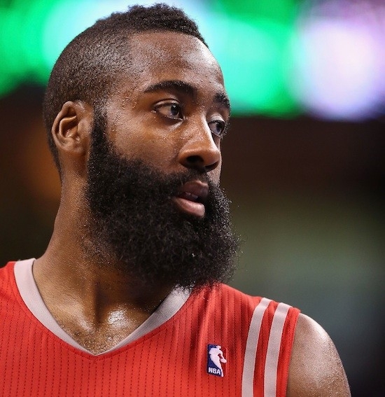 Funny Photos Of NBA Player James Hardens Beard On Other Celebrities
