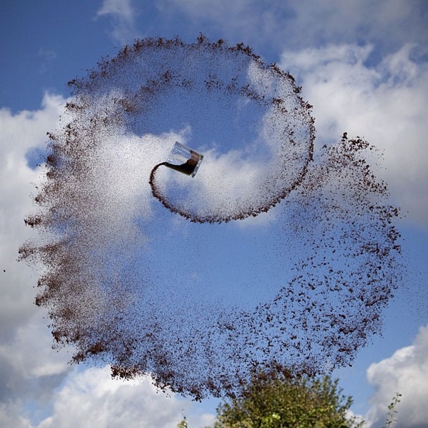 Awesome Flying Beverage Shots by Manon Wethly.