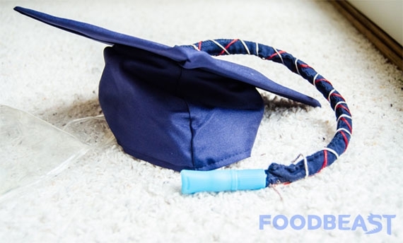DIY Graduation Cap Flask 