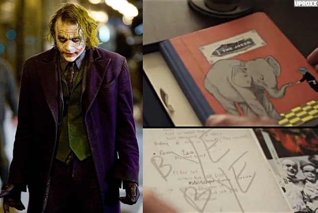 Video: Heath Ledger's Mesmerizing Joker Diary For The Dark Knight