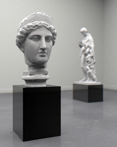 Ancient Greek Statues Reworked Into Epic Glitch Art