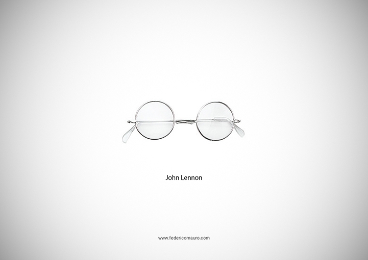 Iconic Eyeglasses Perfectly Symbolize Famous Personalities