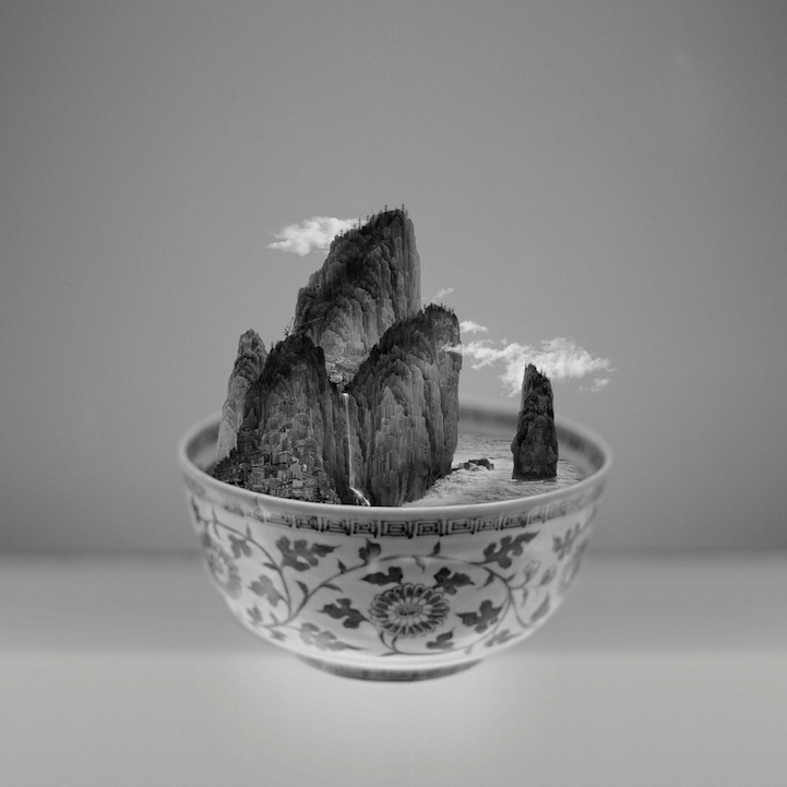 Taipei Landscapes Served in Traditional Porcelain Bowls