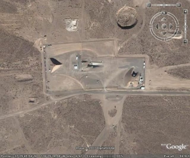 A Giant Pyramid found in Area 51 by Google Earth Map [video]