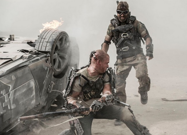 Sharlto Copley Is The Most Insane Person In 'Elysium' Pics And Video