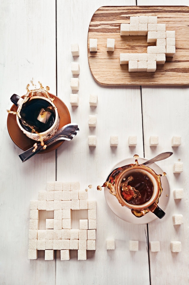 8-Bit Teatime, Sugar Cube Art of Space Invaders, Pac-Man, and Tetris