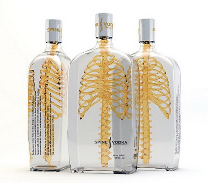 Spine Vodka: Awesome Concept