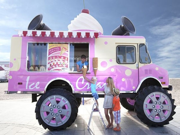 Ice Cream Monster Truck