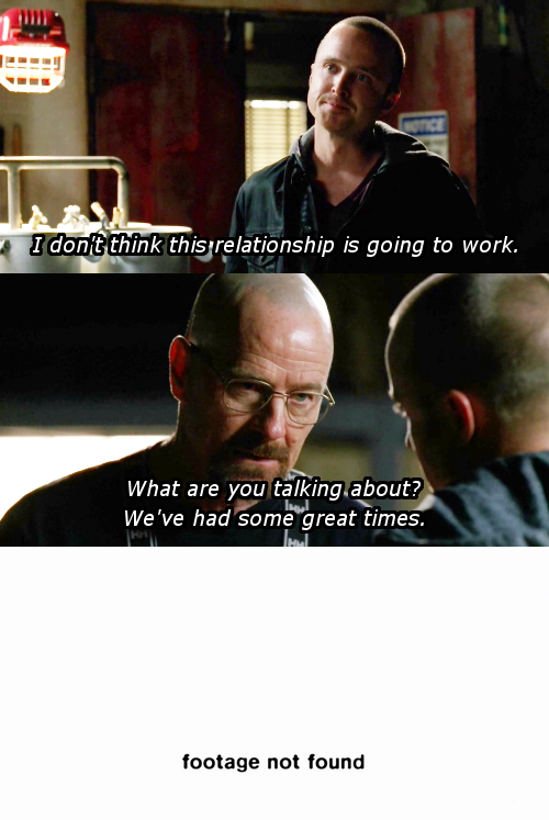 Breaking Bad Re-Cut As A Romantic Comedy Between Walt And Jesse