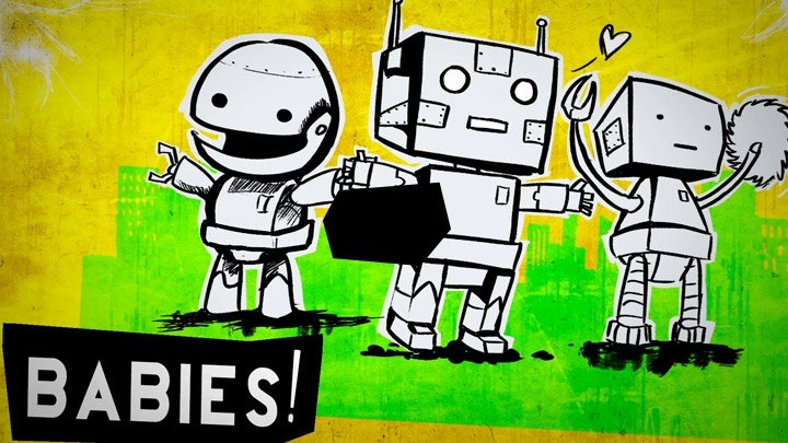 GIANT. ROBOT. BABIES! Punk Rock Music Video 