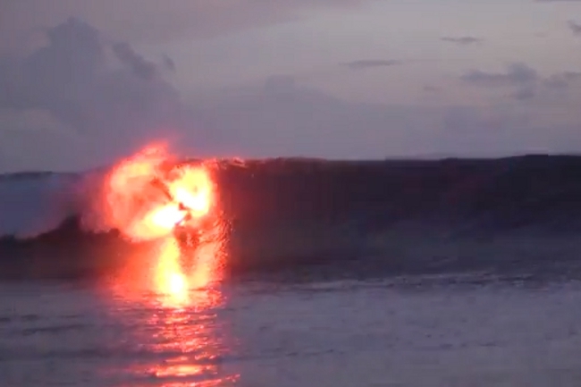 Watch This: Flare Surfing Looks Pretty Awesome (And Dangerous)