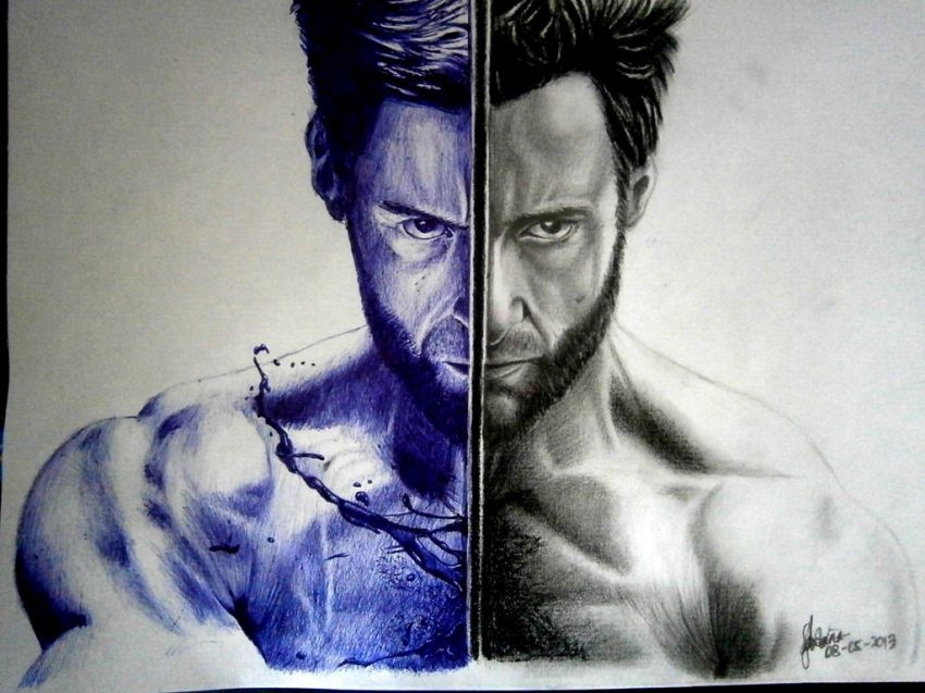 The things artists can do with a ballpoint pen