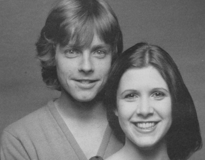 Luke Skywalker And Princess Leia Reunite 