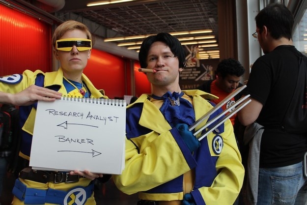 Cosplayers reveal their day jobs