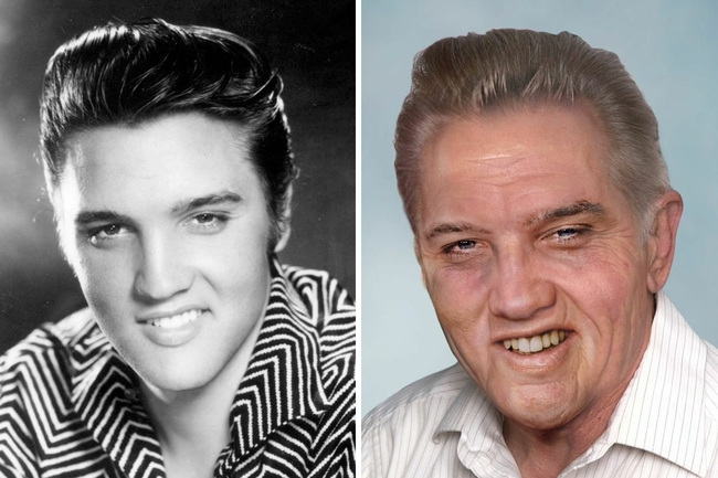 What Would Elvis, Kurt Cobain And 10 Other Rock Stars Look Like Now