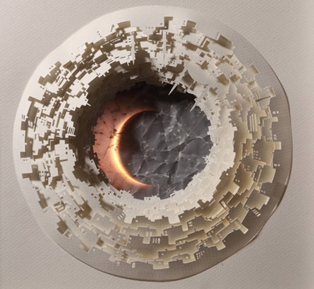 These Spinning Worlds Were Created Using Only Paper And Imagination