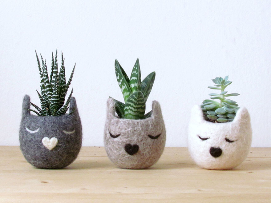 Animalplanters Turn Your Flower Pots Into Cute Animals