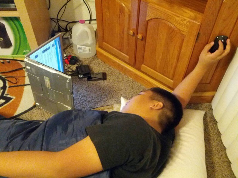 14 Laptop Owners Demonstrating What True Laziness Is All About